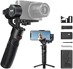 ZHIYUN Crane-M2 [Officiel] Stabilisateur Gimbal pour appareil photo, 3-en-1 Gimball léger pour téléphone intelligent, appareil photo d'action de sport, GoPro appareil photo sans miroir, avec pince Smartphone, trépied