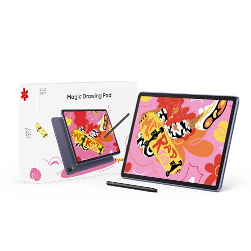 XPPen Magic Drawing Pad, Tavoletta grafica con schermo autonoma da 12,2 pollici, penna 16384 livelli...