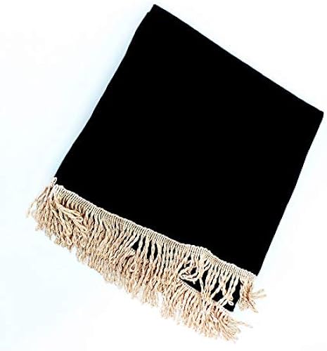 HoganeyVan Piano Keyboard StaubschutzhA lle fA r 61-Tasten-E-Keyboard Soft Velvet Pleuche Design Schwarz