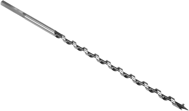 sourcing map Auger Drill Bit Wood Hex Shank 6mm Cutting Dia High Carbon Steel for Electric Bench Drill Woodworking Carpentry