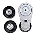 MOTOKU Belt Tensioner and Serpentine Belt Idler Pulley for Chevrolet Silverado GMC Sierra 2500 HD 3500 3500HD 6.6 Diesel 2002-2010