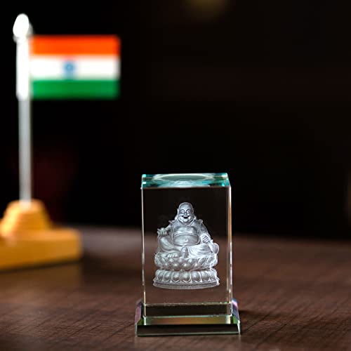 MOTOZOOP® Guberan 3D K9 Crystal God Idol Statue Accessories Interior for car Dashboard Accessories Dashboard Toys Dashboard Decoration Items car Dashboard Idols