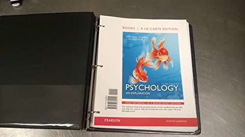 Psychology: An Exploration -- Books a la Carte (3rd Edition)