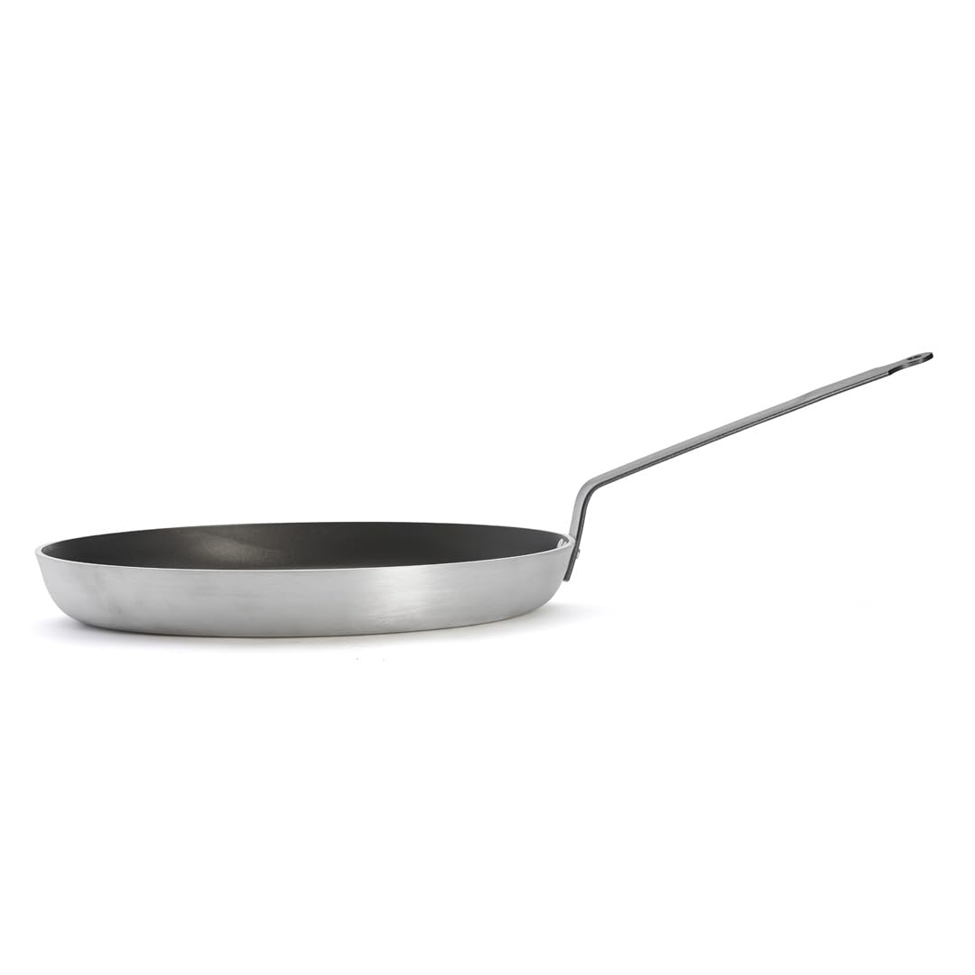 De Buyer - Poêle ovale antiadhésive CHOC en aluminium - 40 x 28 cm -, Gris