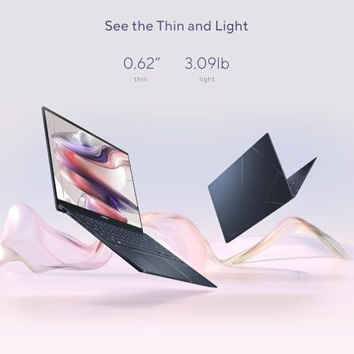 Zenbook 15 Business Slim Laptop, 15.6" FHD 100% sRGB, AMD Ryzen 5 7535U, tastiera retroilluminata, Wi-Fi 6E, USB C, Windows 11 Home, con panno (16GB LPDDR5 RAM | 1TB PCIe SSD) - Notebook - Immagine 4