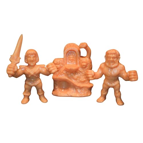 M.U.S.C.L.E. Masters of the Universe Wave 3 Pack C figurines Mossman