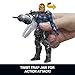 Masters of the Universe Feature Action Figure Cannon Transform Trap Jaw, Twist & Release Move, 5.5 Inch, 2026 Movie Accurate Villain Toy