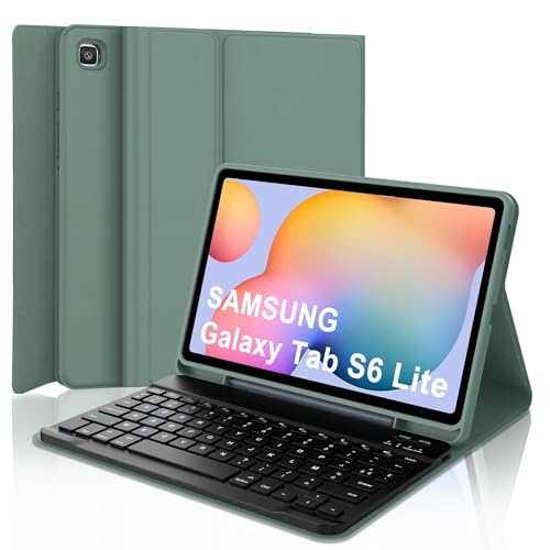 Coque Clavier pour Samsung Galaxy Tab S6 Lite 10.4