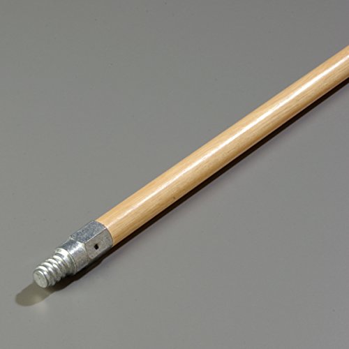 Carlisle FoodService Products 4027500 Metal Tipped Handle, 7/8" D, 0.88" Height, 0.88" Width, 40" Length, Wood/Other