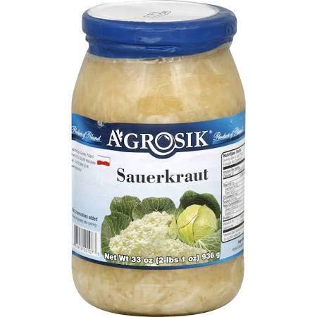 Sauerkraut (Polonaise) 33Oz Or Agrosik Brand #TOP29