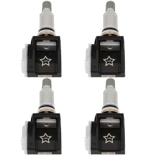 ROADFAR TPMS Sensor 433MHz Tire Pressure Sensor Fits 2017-2021 for BMW & for Mercedes-Benz 2019-2021 for Rolls-Royce Cullinan 2021 for Toyota GR for Supra Replaces 36106872774 36106876957 Set of 4