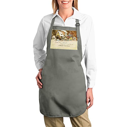 Tablier cuisine traîneau rétro idée cadeau originale de noël - 2