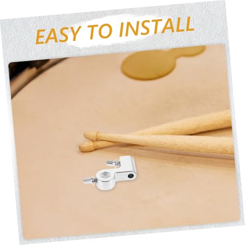 Soporte profesional para baquetas de pedal de batería Abaodam, instalación rápida, compatible con kits estándar de batería, soporte estable para martillo para comodidad y rendimiento miniatura 6