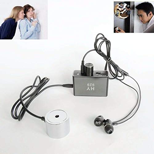 HY929 Enhanced Version of High Strength Wall Microphone Voice Bug Ear Amplifier Bug Wall Listening Device