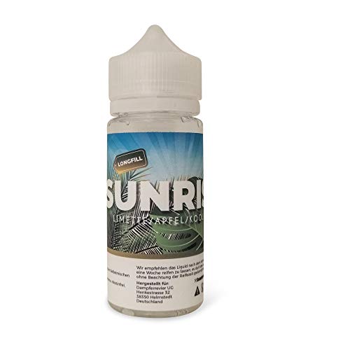 Dampferrevier Longfills, Sunrise | Sunshine | Sunset, 3x 15ml Aroma in 100ml Flaschen – Bild 3