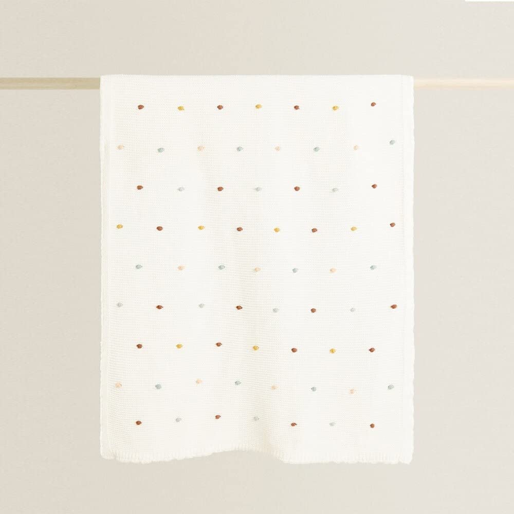 NIPO 100 * 70 cm Babydecke Gestrickte Sofadecke Bommel Weiche Tapisserie Neugeborenes Baby Swaddle Wrap Krippe Kinderwagen Decke