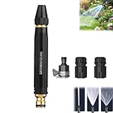 Larnto High Pressure Sprayer, Home High Pressure Car Wash Water Gun, Home Car Wash Water Gun with Booster Nozzle, Must-Have for Watering Plants and Vegetables Washing