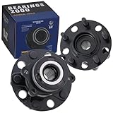 [2-Pack] 512333 - Rear E-Coated Corrosion Protection Wheel Hub Bearing Assembly Compatible with [4WD/AWD ONLY] 2007-2017 Jeep Patriot, 2007-2017 Jeep Compass, 2007-2008 Dodge Caliber
