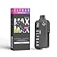 Elfbar Max Pod System Akkuträger mit abnehmbarer Batterie & Batterieanzeige, Mod Basisgerät 650mAh Pod System, Füllstand des Liquids sichtbar, Mesh-Coil, Type-C, Ohne Nikotin, Ohne Liquid (Schwarz)