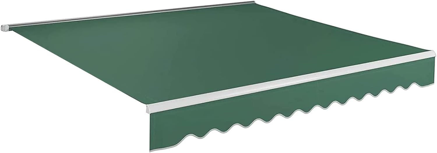 Cubierta de toldo de protección solar y tela resistente al agua para terrazas