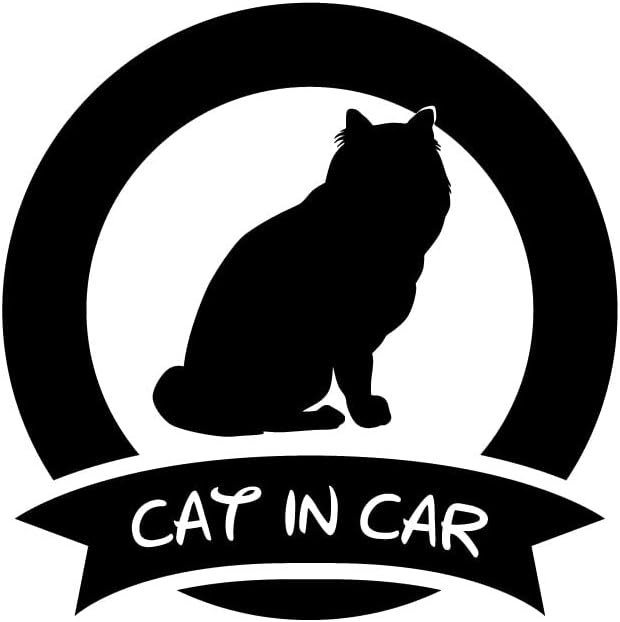 市場 メインクーン ステッカー アイテム ネコ 猫 Love グッズ Car 雑貨 車 Cat オーナー 円形 シール ペット In 丸形 愛猫