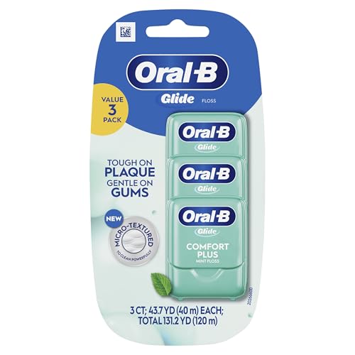 Oral-B Glide Pro-Health Comfort Plus Floss, Mint, 3 Ct image 12