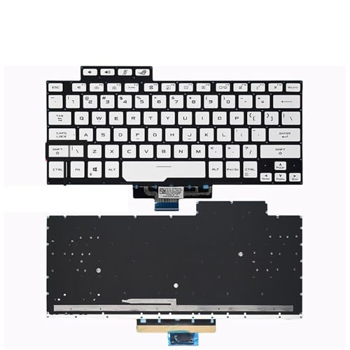 VAL[{[h FOR ROG FOR Zephyrus G14 GA401 GA401U GA401M GA401I V192461B2 GA401Q GA401IV GA401QM obNCgtp(US Silver Backligh)