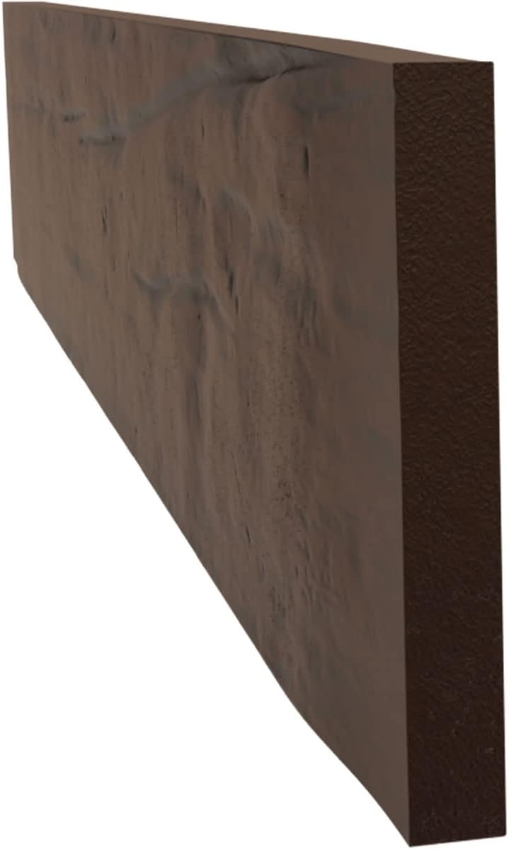Ekena Millwork BMRWS1C0120X010X216ZH Thickness 1-Sided Riverwood Endurathane Faux Wood Beam Plank, 18-in. L, Hickory