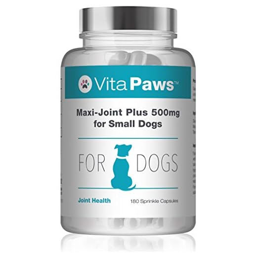 Maxi-Joint Plus 500mg para Perros Pequeños - 180 Cápsulas - VitaPaws