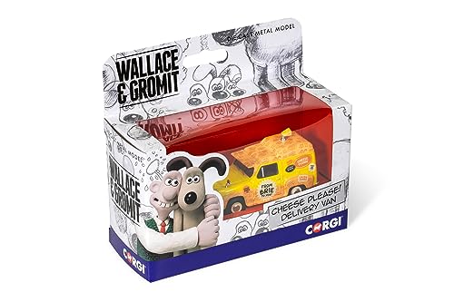 Corgi Diecast Model Cars, CC80506 Wallace & Gromit Austin A35 Van, Cheese Please! Delivery Van - Image 2