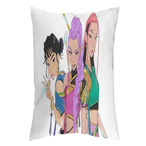 K-POP ガールズ!デーモン・ハンターズ 抱き枕イ ぬいぐるみ グッズ おもちゃ 抱きまくら 座布団クッション背当て 店飾り 寝かしつけ用 癒し系 気持ちいい かわいい ギフト 車用 家庭用 お昼寝枕 ギフト 誕生日 プレゼント