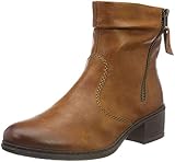 Pflegeleicht Rieker Damen 77672 Stiefeletten, Braun (Cayenne 24), 39 EU