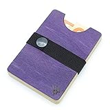 pappelbock Kartensicherung: Webgummizug mit farblich passender Niete