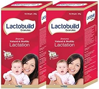 Lactobuild Granules - Pack of 2 (200g Each) | Lactation Supplement Enriched with Shatavari to increase Breast Milk | Elaichi Flavor | Breast Milk Booster