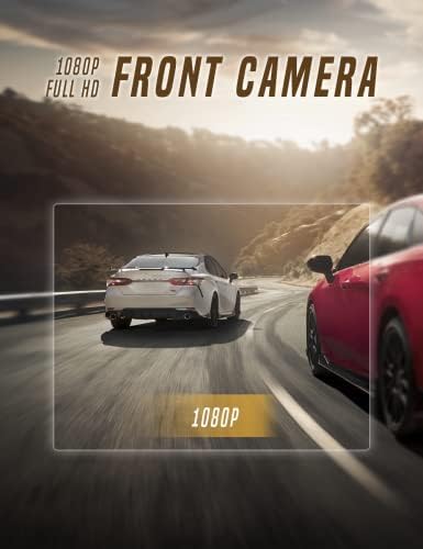 IIWEY Dash Cam Front 1080P Mini Size with 32GB SD Card, 2 Inch LCD Screen Small Hidden Car Dash Camera WDR Night Vision, 170° Wide Angle, G-sensor, Motion Detection, Parking Monitor