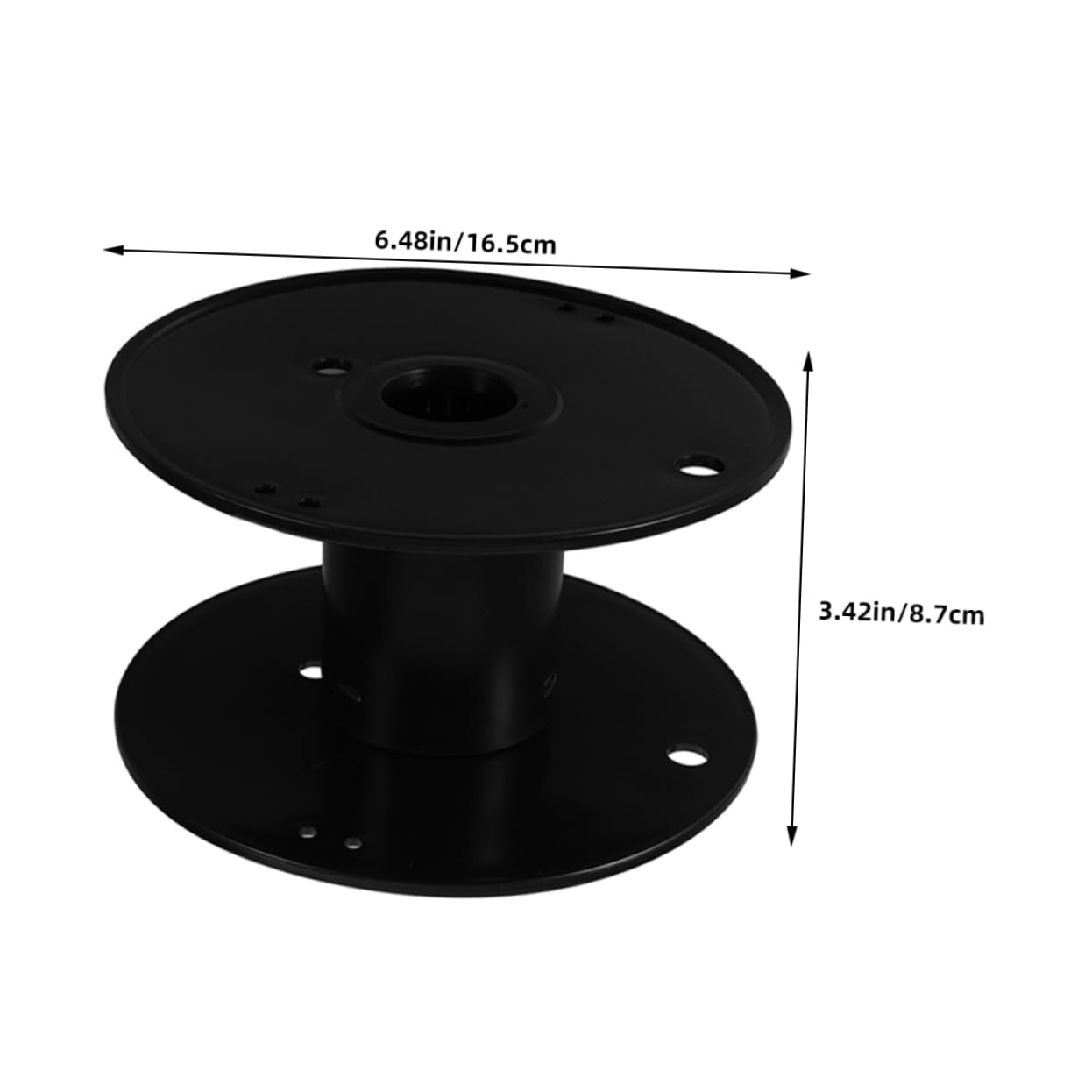 OKUMEYR 2pcs Plastic Wire Storage Reel Outdoor Extension Cord Organizer Electric Cable Spool for Use