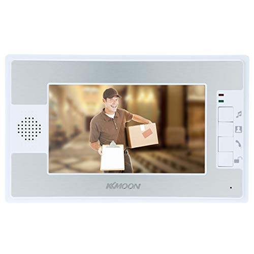 yeacher 7''color TFT LCD vídeo porteiro interfone campainha desbloqueio monitor à prova de chuva v