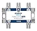 Produktbild EDISION SDC-4 SAT-Verteiler Splitter 4-Fach geignet für TV, Satellit, Kabel-Fernseher, Radio, Unicable, Frequenzbereich 5-2400Mhz, DVB-S2, DVB-T2, DVB-C, DC Durchgang, 4-Wege
