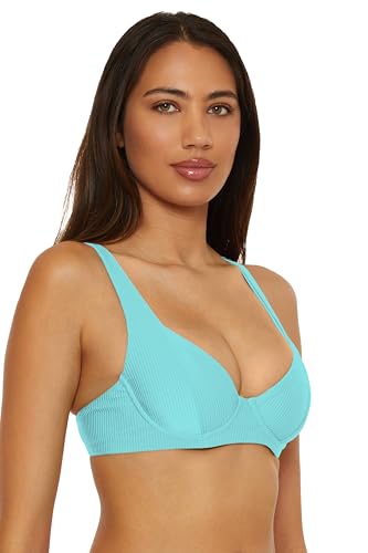 BECCA Women's Monte Carlo Underwire Bikini Top, Adjustable, Swimwear Separates2