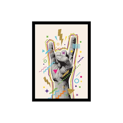 Image of BLINKART Trendy Abstract Wall Art Painting Print Design | Aesthetic Wall Decor Photo Artwork Frame Decoration Hanging For Home Bedroom Living Room Office Wall Decor | T049 | 13x10 Inches