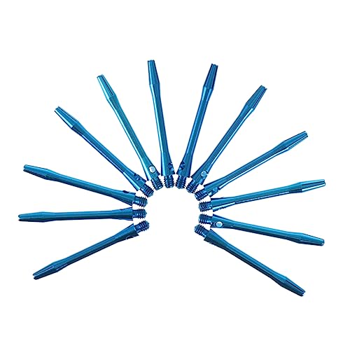 POPETPOP 12Pcs Lightweight Shafts for Portable Wear Resistant Accessories with Knurled Surface for Enhanced Control for Soft Tips for All Skill Levels