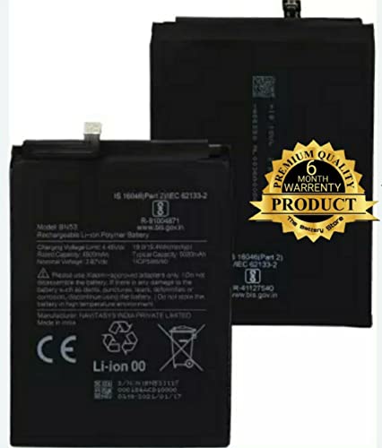 Image of Original BN53 Battery for Redmi Note 9 pro M2003J6B2G Battery with 6 Month Warranty *** (Y00000242)