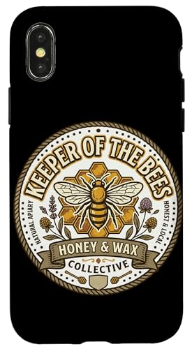 �~�c�o�`���� KEEPER OF THE BEES HONEY WAX COLLECTIVE �X�}�z�P�[�X iPhone X/XS �p