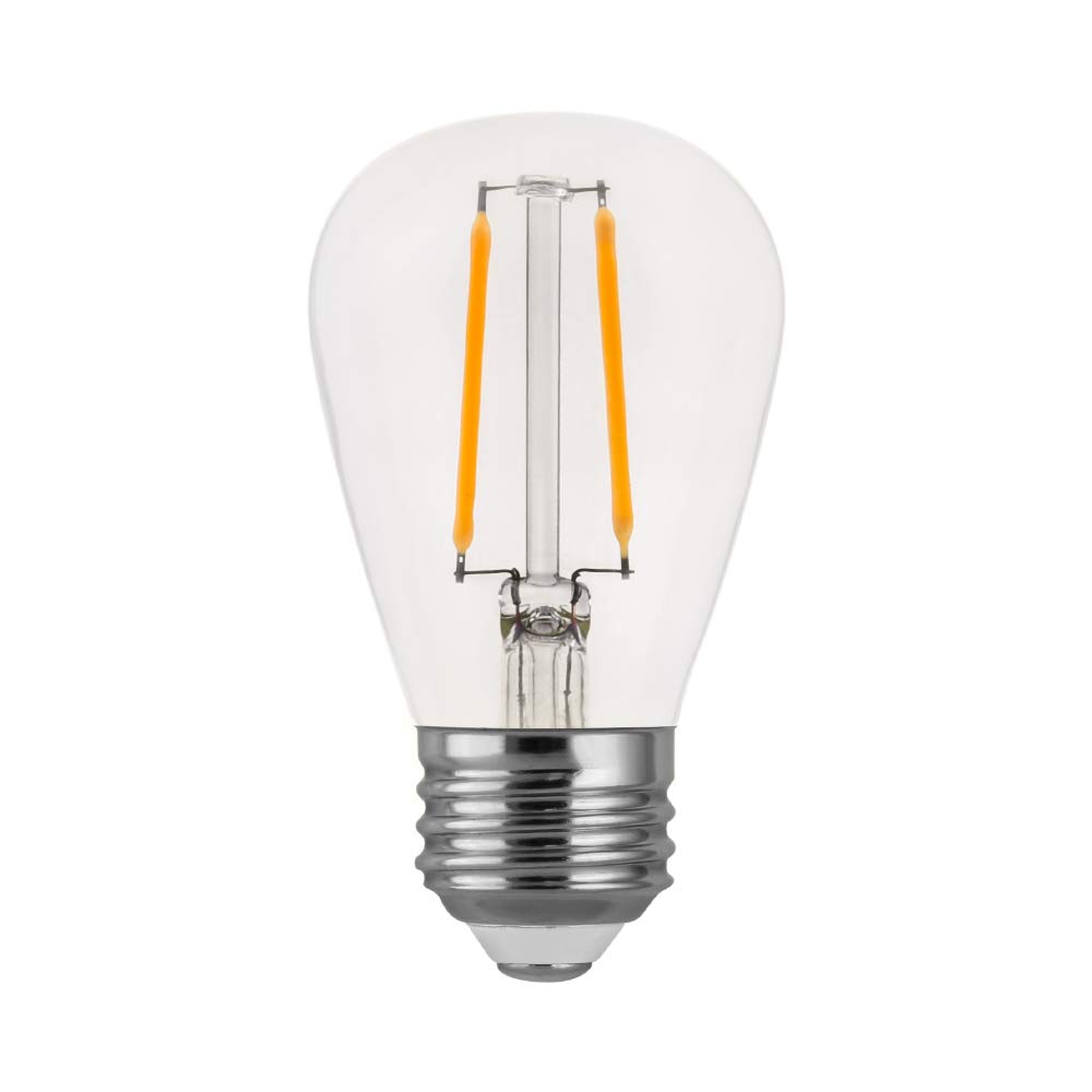 Euri Lighting Es14-2W1120, Non-Dimmable S14 Filament For String Lights, 2W (25W