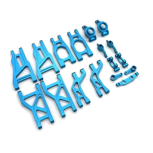 RC�C�����f�����i For TAMIYA Electric For Hornet Wasp For EVO 58742 DT02 DT03 RC 1/10 �����[�g�R���g���[���J�[�����X�C���O�A�[���Ǝ�Z�b�g 8 �s�[�X���i(Blue)