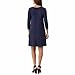 Hilary Radley Ladies' French Terry Pullover Dress, Medium - Navy Space Dye