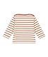 Petit Bateau Unisex Baby Matrose, Weiss Avalanche / Rosa Sienna, 3 Monate