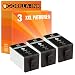 Produktbild Gorilla-Ink 3 Patronen Black kompatibel mit HP 903XXL 903XL für HP OfficeJet Pro 6860 6868 6900 6950 6960 6970 6975 6978 Multipack