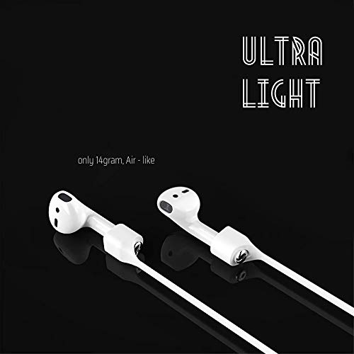 Ultra Strong Magnetic Airpod Pro Strap Anti-Lost Cord Sports Lanyard Compatible With Airpods 3Rd 2Nd Generation Pro 3 2 1 (White) #TOP4