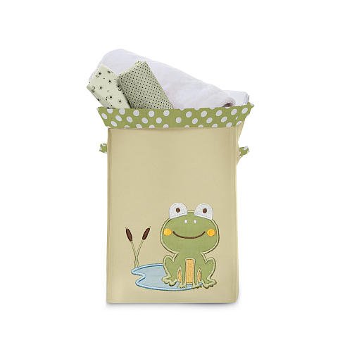 Little Boutique Collapsible Storage Bin Frog Nursery